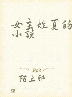 女主姓夏的重生小说