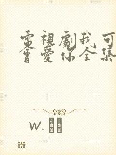 电视剧我可能不会爱你全集免费观看