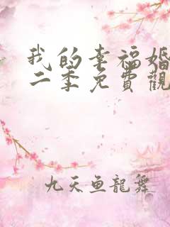 我的幸福婚约第二季免费观看全集