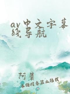 av中文字幕在线导航