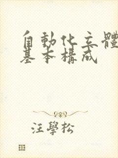 自动化立体仓库基本构成