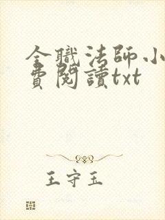 全职法师小说免费阅读txt