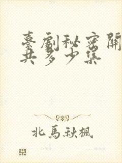 台剧秘密关系一共多少集