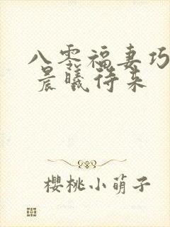 八零福妻巧当家 晨曦待来