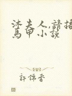 沐夫人,请捂好马甲小说