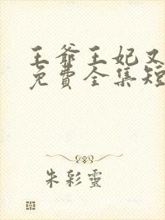 王爷王妃又跑了免费全集短剧