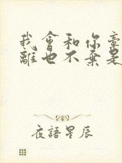 我会和你牵手不离也不弃是什么歌