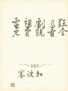 电视剧《狂飙》免费观看全集高清