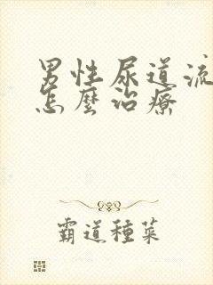 男性尿道流脓该怎么治疗