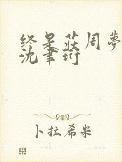 终是庄周梦了蝶沈聿珩