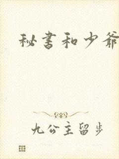 秘书和少爷漫画