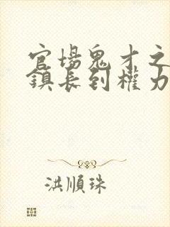 官场鬼才之从副镇长到权力巅峰小说