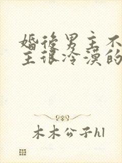 婚后男主不爱女主很冷漠的文