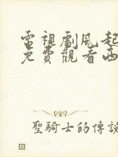 电视剧风起霓裳免费观看西瓜