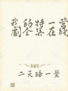 我的特一营电视剧全集在线观看