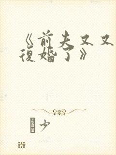 《前夫又又又想复婚了》