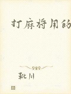 打麻将用的软件