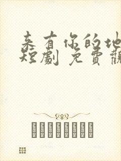 来有你的地方 短剧 免费观看