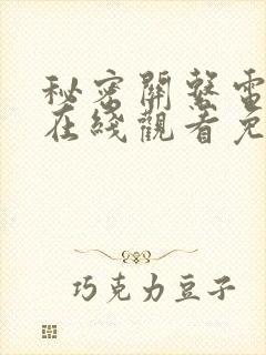 秘密关系电视剧在线观看免费完整版