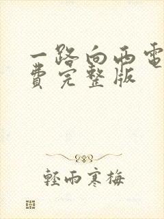 一路向西电影免费完整版