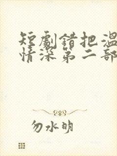 短剧错把温柔当情深第二部全集播放在线观看