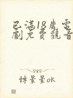 已满18岁电视剧免费观看高清