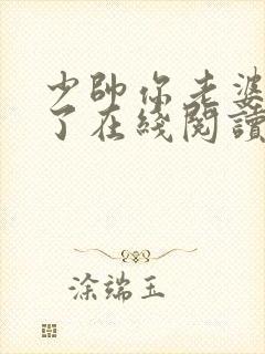 少帅你老婆又跑了在线阅读全文