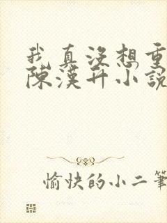 我真没想重生啊陈汉升小说全集小说