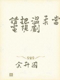 错把温柔当情深电视剧