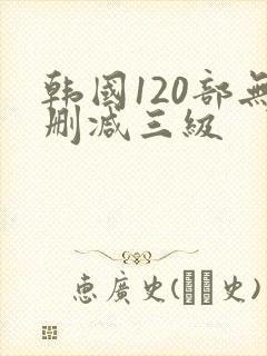 韩国120部无删减三级