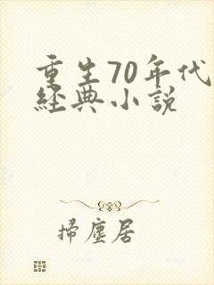 重生70年代的经典小说