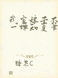 我家娘子不对劲一蝉知夏笔趣阁