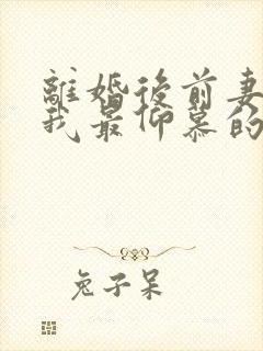 离婚后前妻成了我最仰慕的人