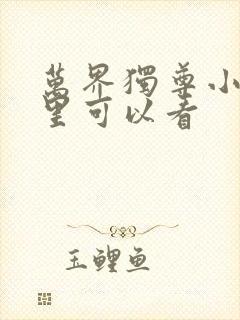 万界独尊小说那里可以看