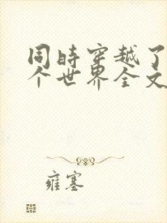 同时穿越了99个世界全文下载