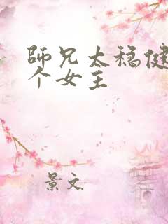 师兄太稳健有几个女主