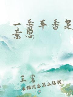 一番平番是什么意思