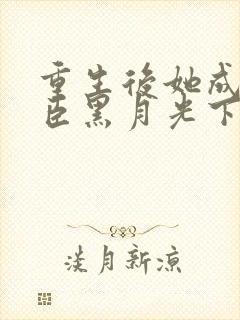 重生后她成了权臣黑月光下载