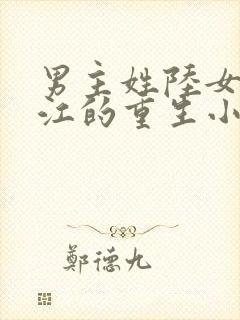 男主姓陆女主姓江的重生小说