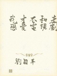 我才不和老板谈恋爱电视剧