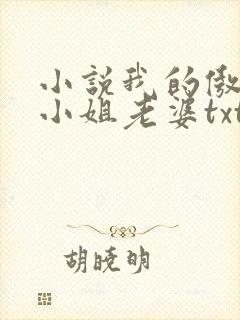 小说我的傲娇大小姐老婆txt