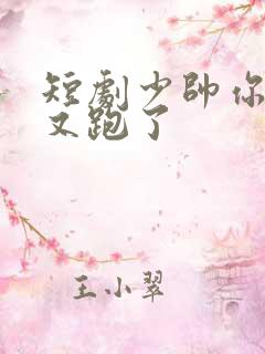 短剧少帅你老婆又跑了