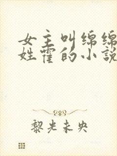 女主叫绵绵男主姓霍的小说