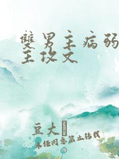 双男主病弱快穿主攻文