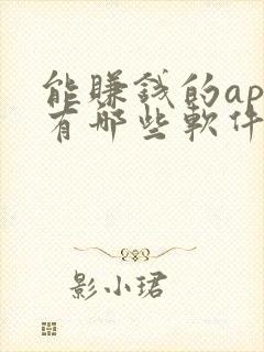 能赚钱的app有哪些软件