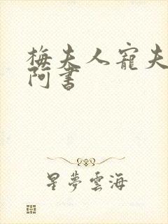 梅夫人宠夫日常阿书