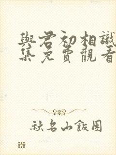 与君初相识31集免费观看