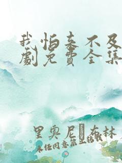 我怕来不及电视剧免费全集