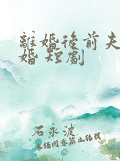 离婚后前夫求复婚 短剧