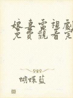 娘妻电视剧全集免费观看完整版